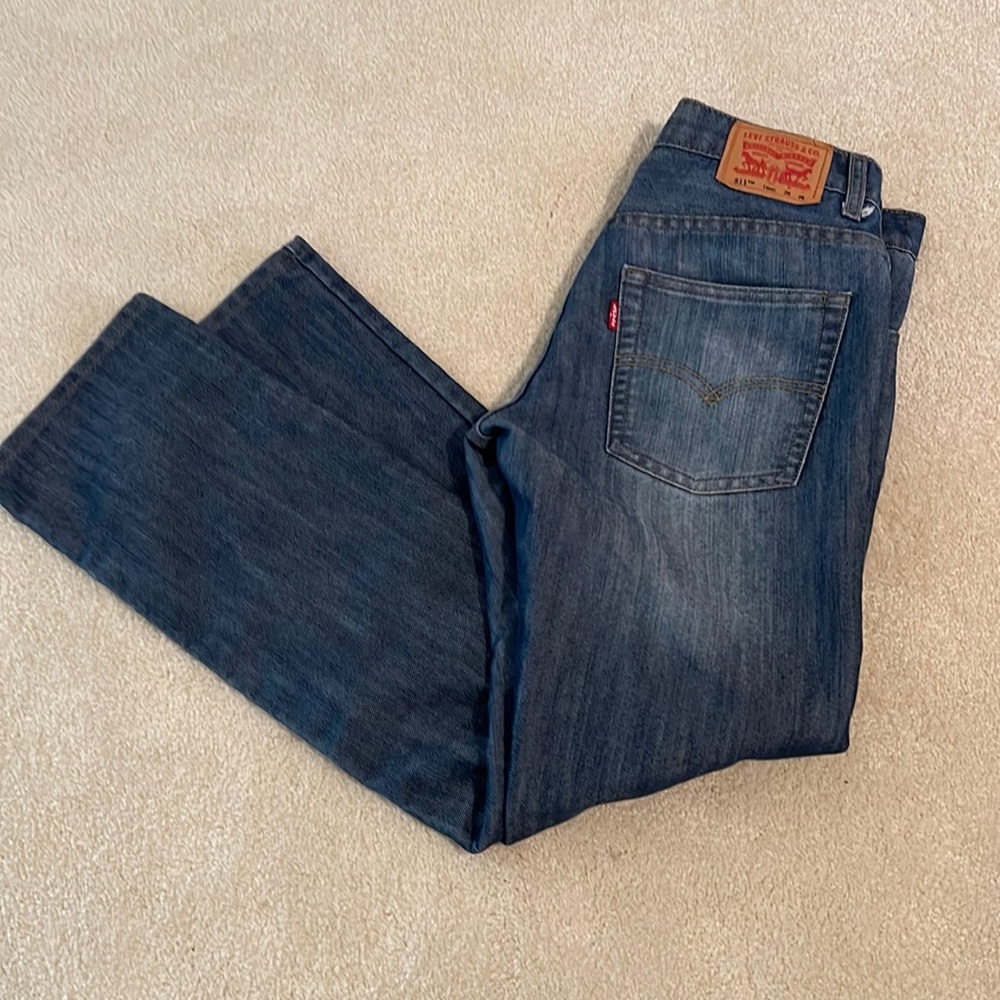 Levi’s Mens 511 Slim fit Blue Jeans